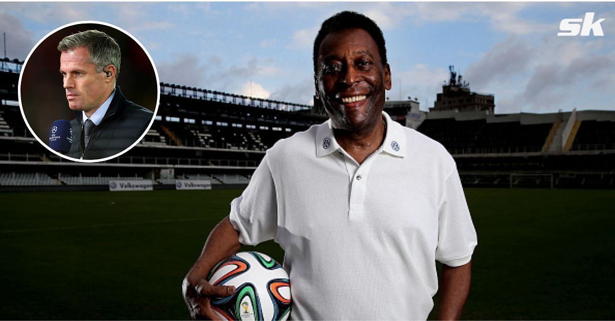 Jamie Carragher labels the Brazilian legend a &#039;myth&#039;.