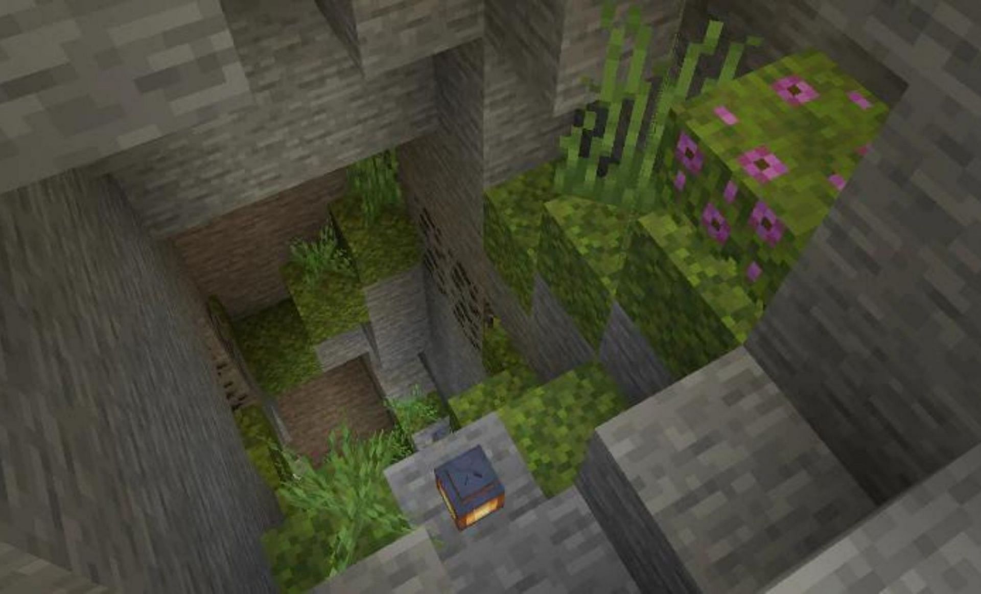 Mossy blocks (Image via Mojang)