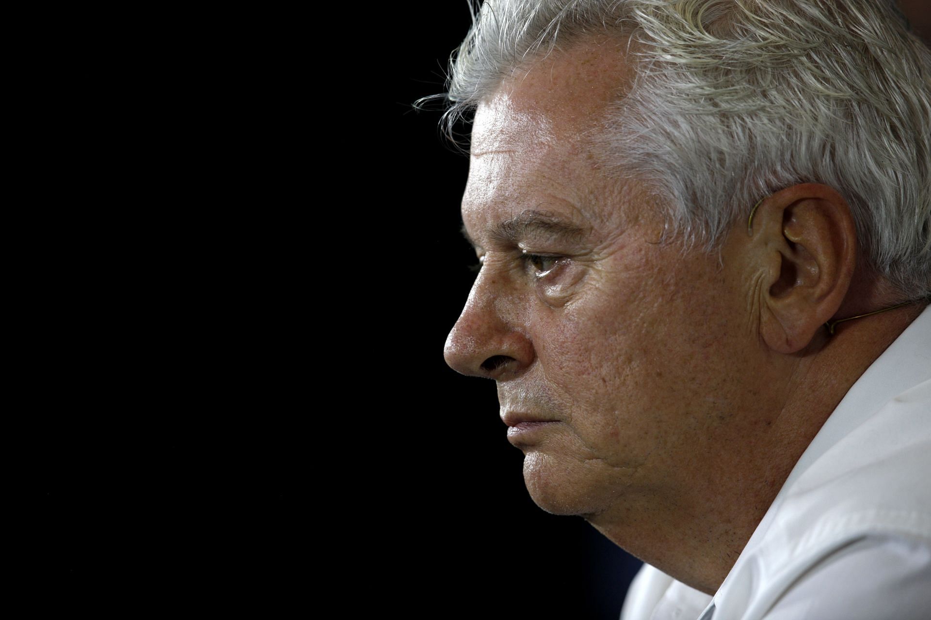 F1&#039;s Chief Technical Officer Pat Symonds shown here before the 2014 British Grand Prix (Photo by Drew Gibson/Getty Images)