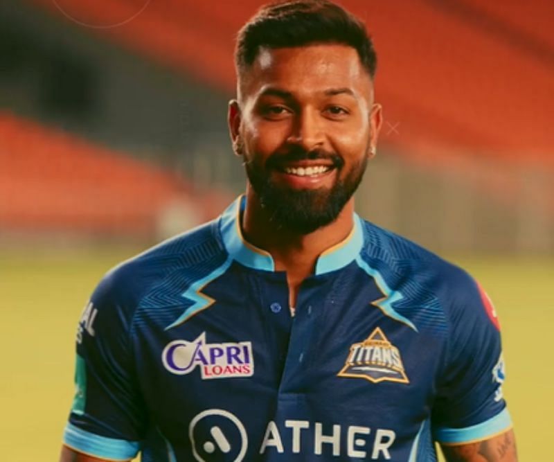 Gujarat Titans skipper Hardik Pandya. Pic: Gujarat Titans
