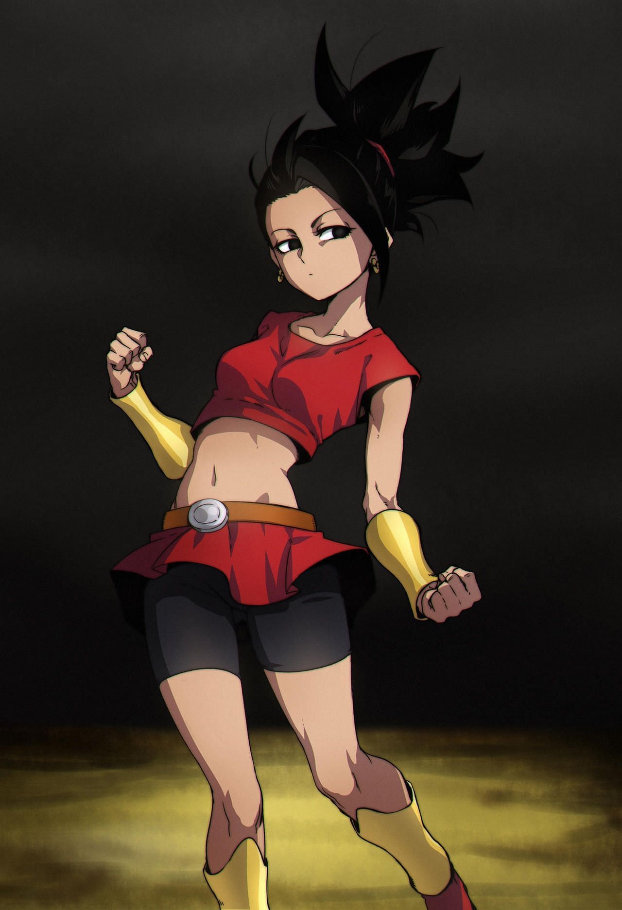 Fanart of Kale as she appears in the 'Super' anime (Image via BlazhArts/DeviantArt)