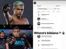 Bibiano Fernandes blocks Fabricio Andrade on Instagram, young star responds: “He is mad because I’m the new king”