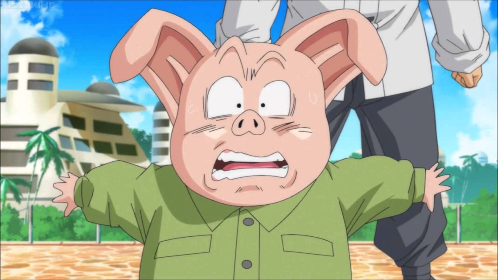 The friendly pig from Goku&#039;s early days (Image via Funimation)