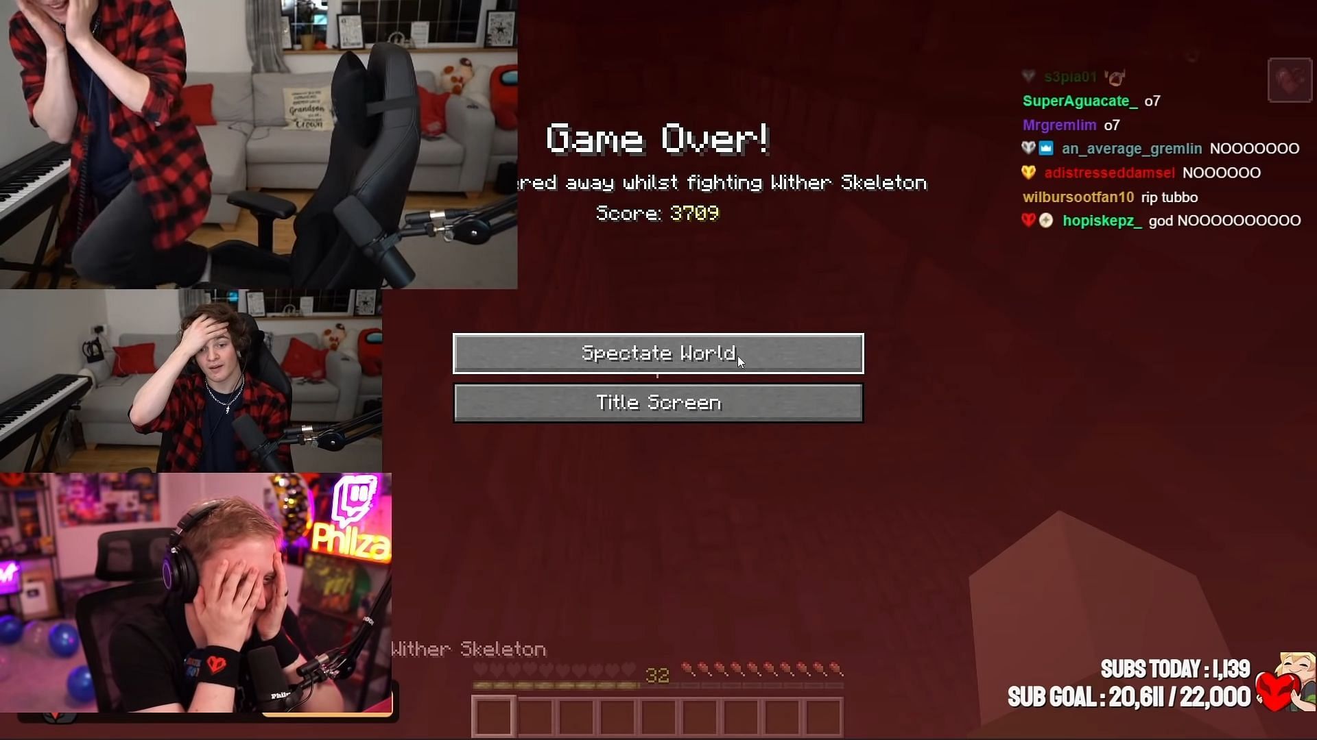 You are a legend - Minecraft streamer Tubbo's subathon ends after