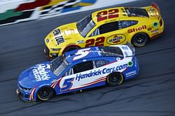 Bubba Wallace Jr.'s spotter claims Kyle Larson threw his spotter 'under the bus' after Fontana incident with teammate
