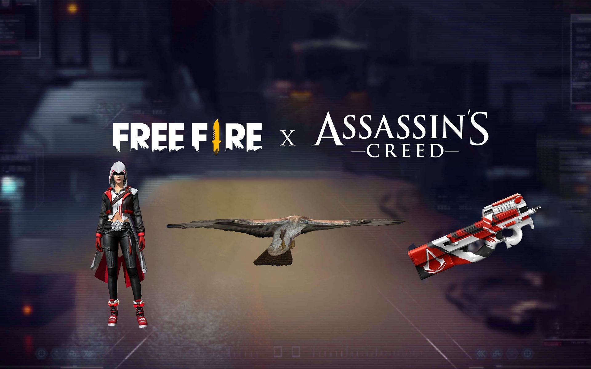 Free Fire x Assassin&#039;s Creed based events have been added (Image via Garena)