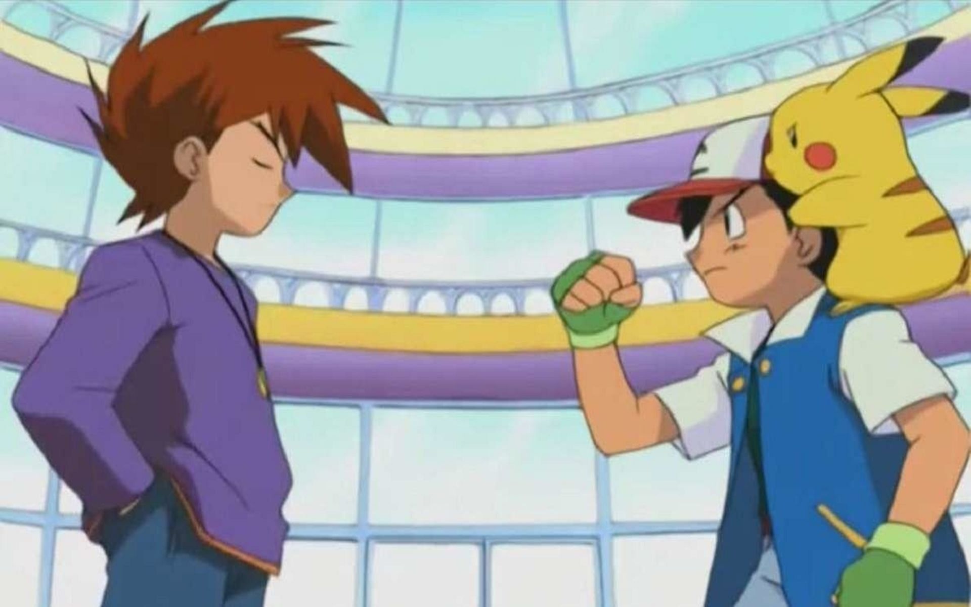 Gary was Ash&#039;s first rival (Image via The Pokemon Company)