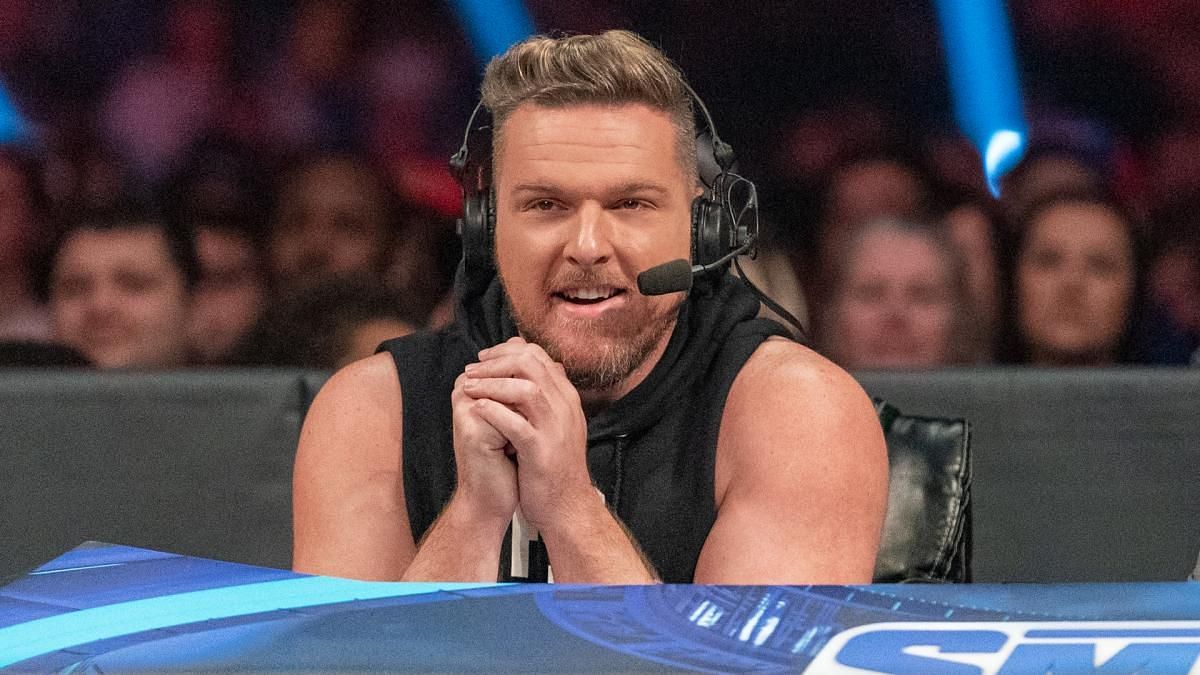 Pat McAfee is part of the SmackDown announcement team.