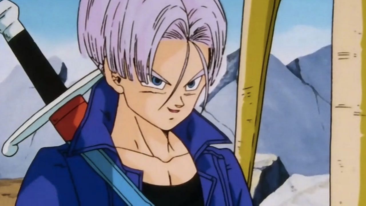 Future Trunks as seen in the Z anime (Image via Toei Animation)
