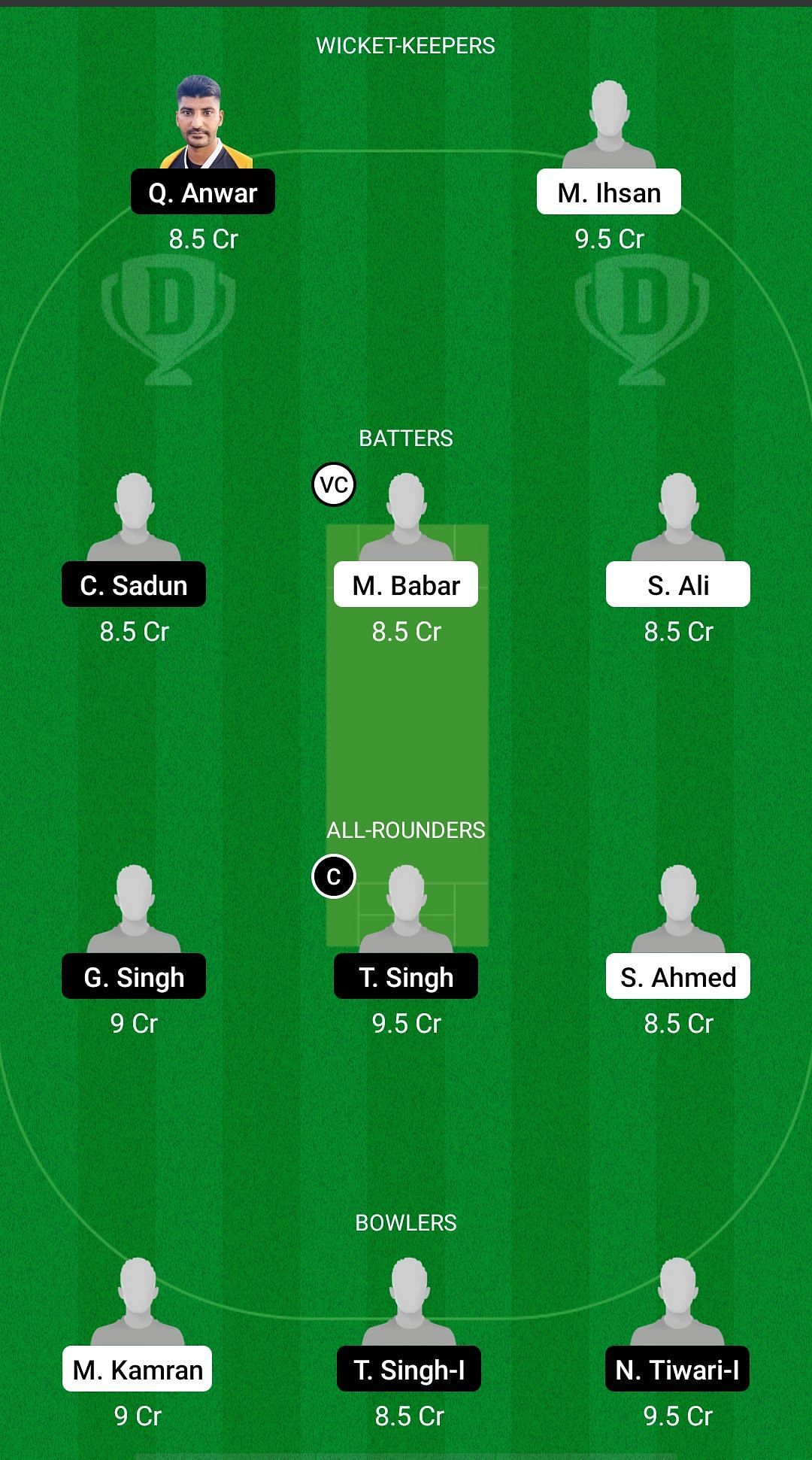 PIC vs PNL Dream11 Prediction - ECL T10