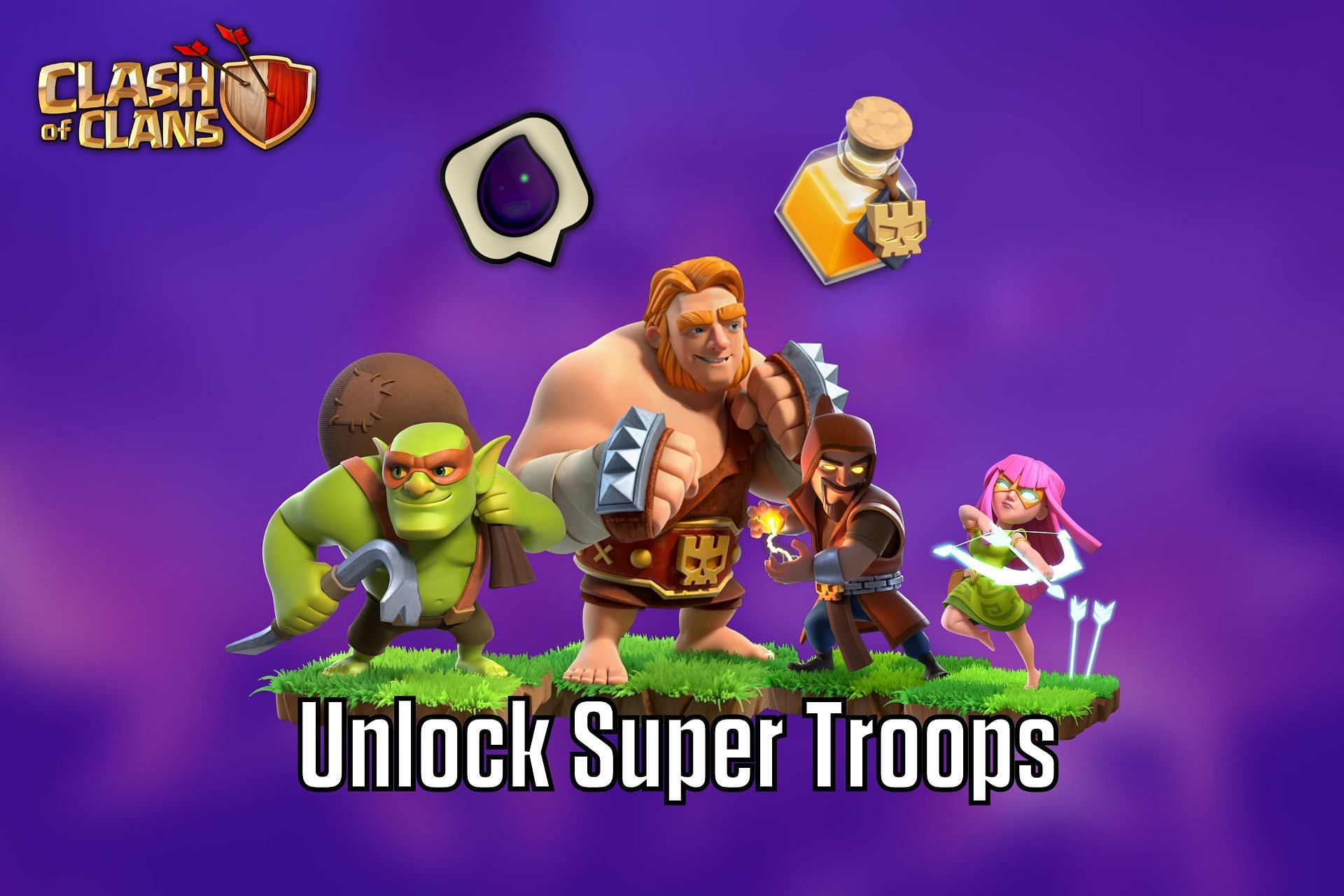 Unlock Super Troops in Clash of Clans (Image via Sportskeeda)