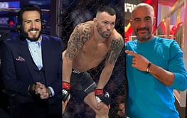 Jon Anik and Kenny Florian break down Colby Covington "maximizing the use of the microphone" to skip past a number of ranked welterweights