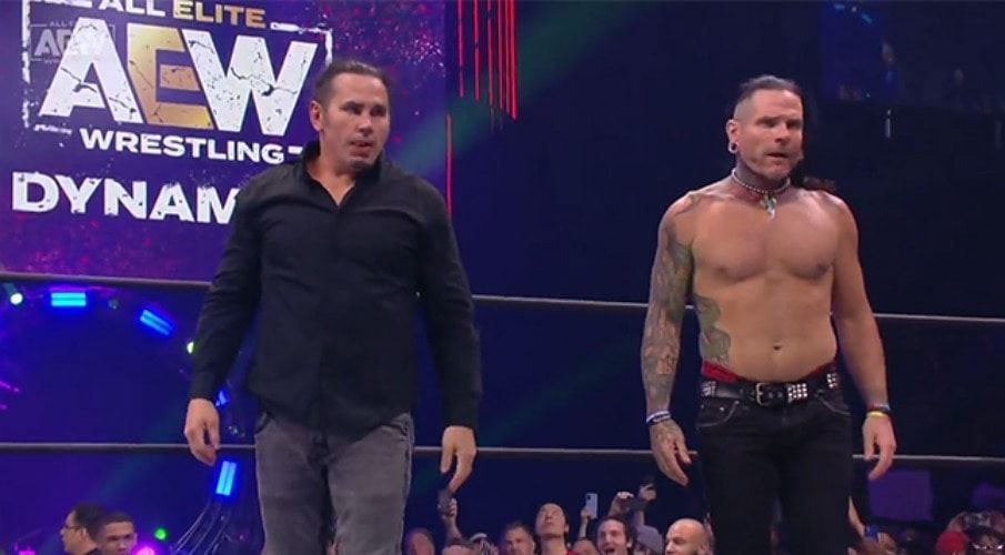 Jeff Hardy is in All Elite Wrestling