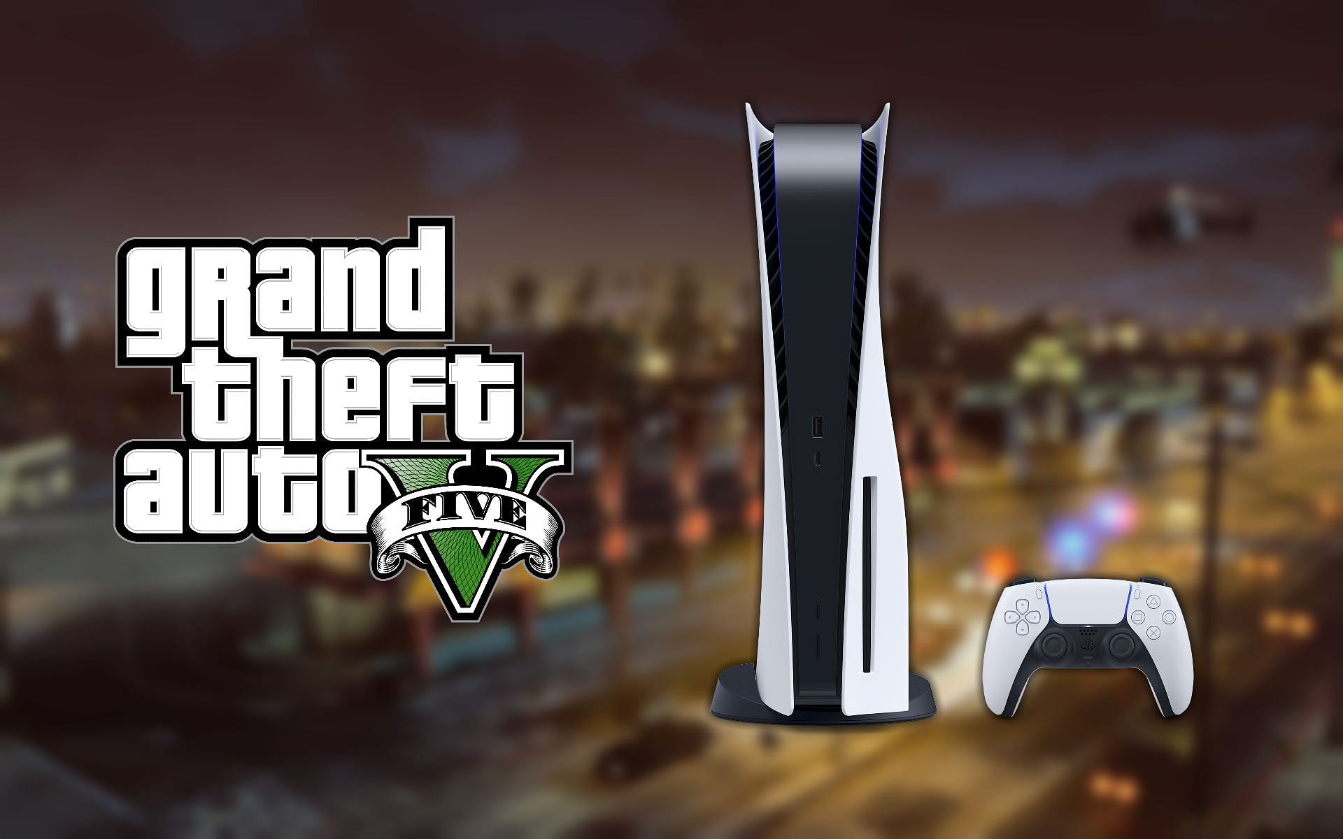 GTA 5&#039;s next port is launching in less than a week from now (Image via Rockstar Games, Sony)