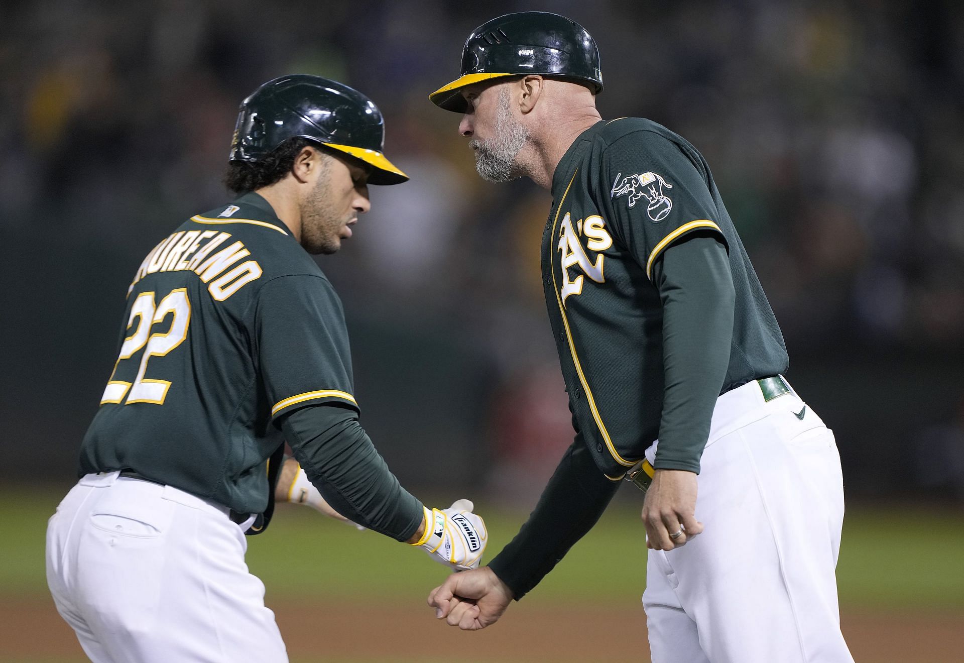 My approach is to establish identity here - Oakland Athletics