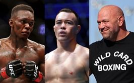 How do you jump from not beating Usman twice to beating Israel Adesanya? - Dana White laughs off Colby Covington eyeing Adesanya fight