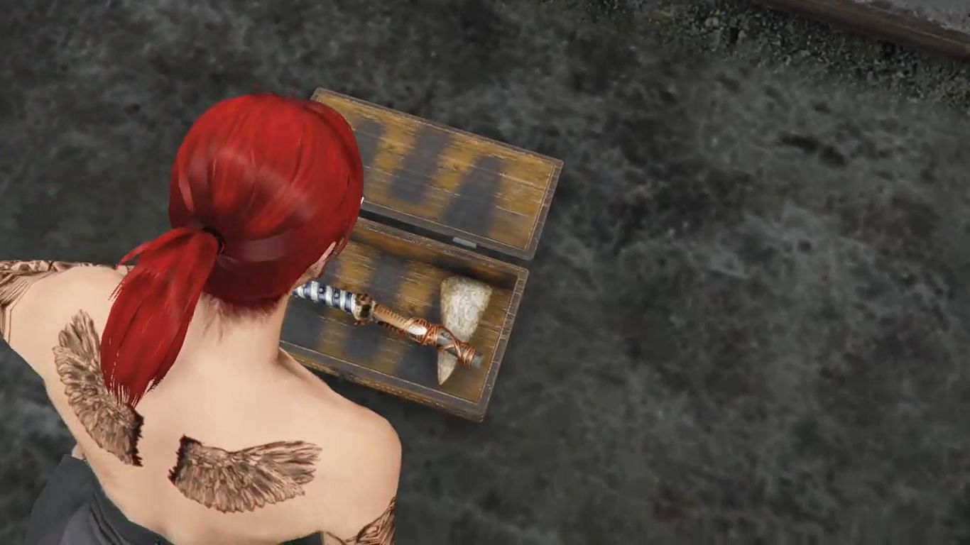 The Stone Hatchet is a game-channger in GTA Online (Image via Meggie Tims/YouTube)