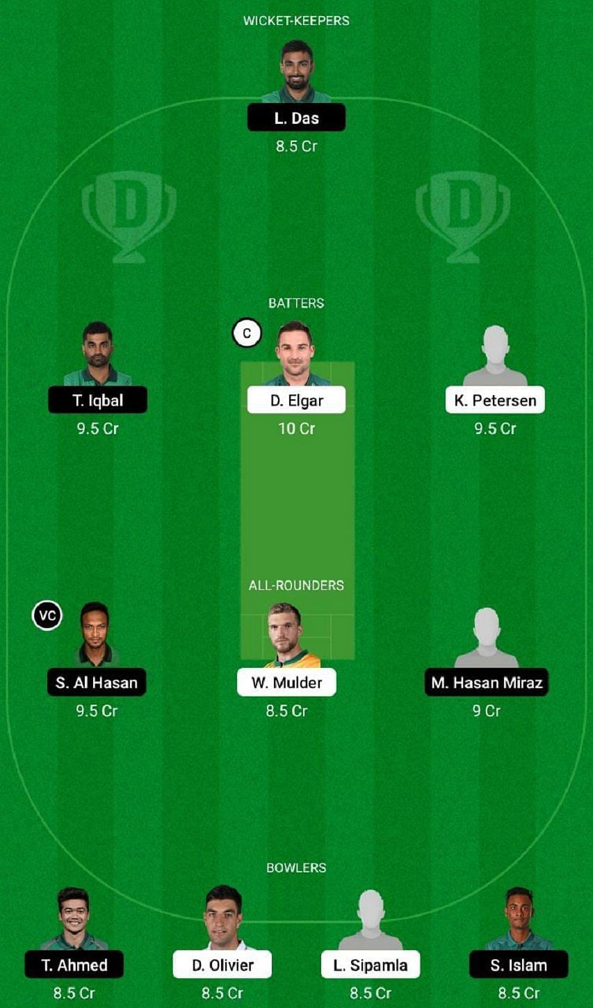 SA vs BAN Dream11 Fantasy Tip #1