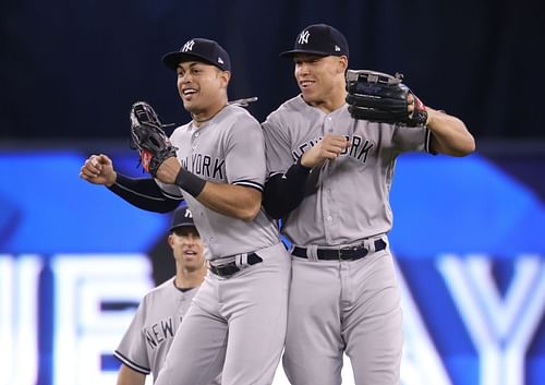 Aaron Judge and Giancarlo Stanto