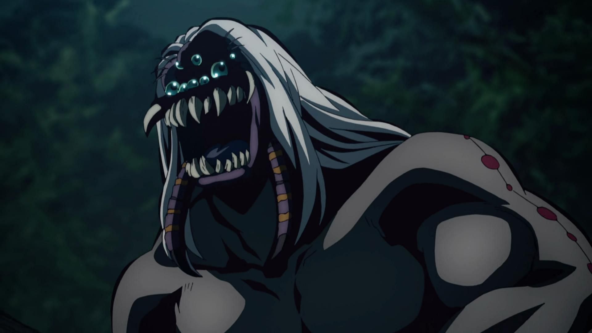 Father Spider Demon was another unhinged villain in &lsquo;Demon Slayer&rsquo; (Image via Ufotable)