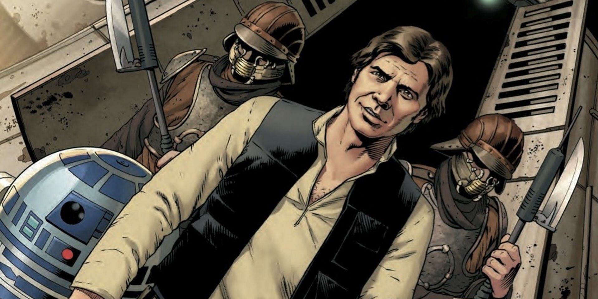 Han Solo in the comics (Image via Marvel Comics)