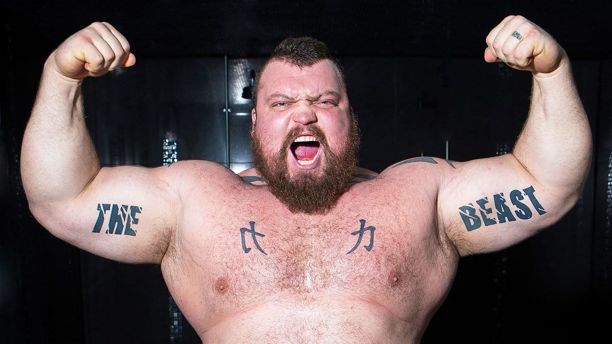 The legendary UK strongman Eddie Hall.