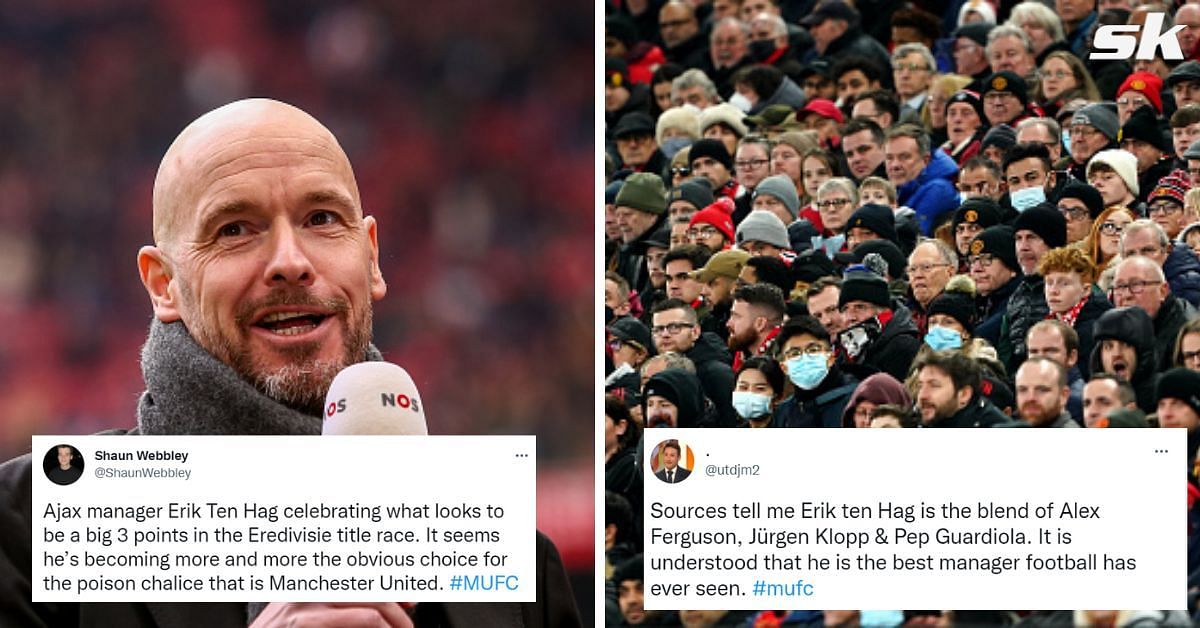 Manchester United fans want Erik Ten Hag to be signed as the next manager.
