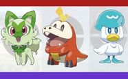 Fan Made Pokemon Starters Bios Pics