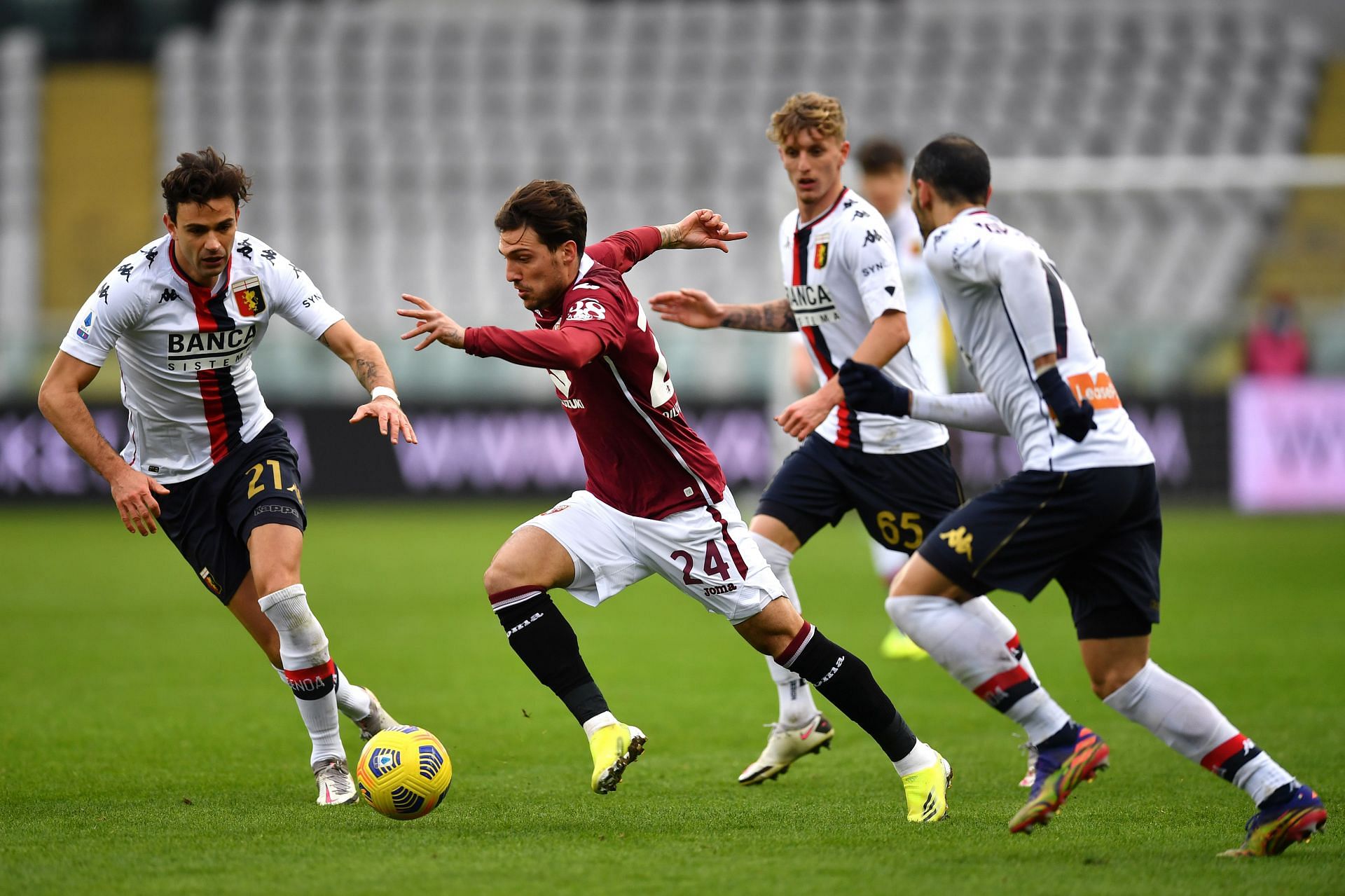 Genoa host Torino in their upcoming Serie A fixture on Friday