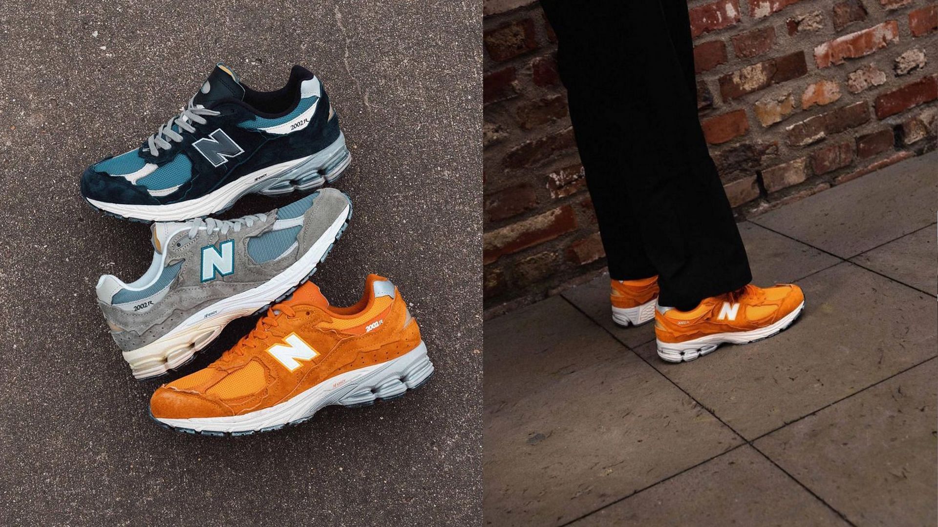 New Balance is all set to release three new colorways of its 2002R sneakers (Image via AFEW store)