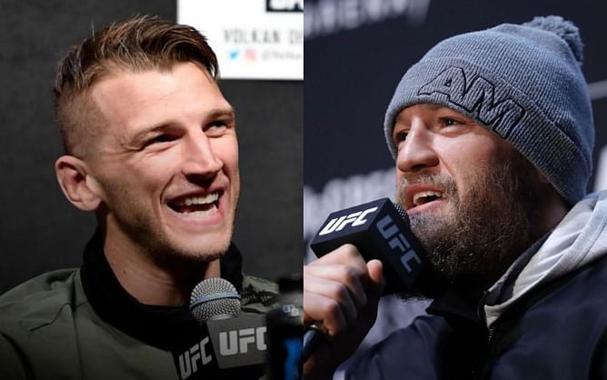 "Hooker is a good solid fighter" - Conor McGregor gives his thoughts on Dan Hooker's fight against Arnold Allen at UFC London
