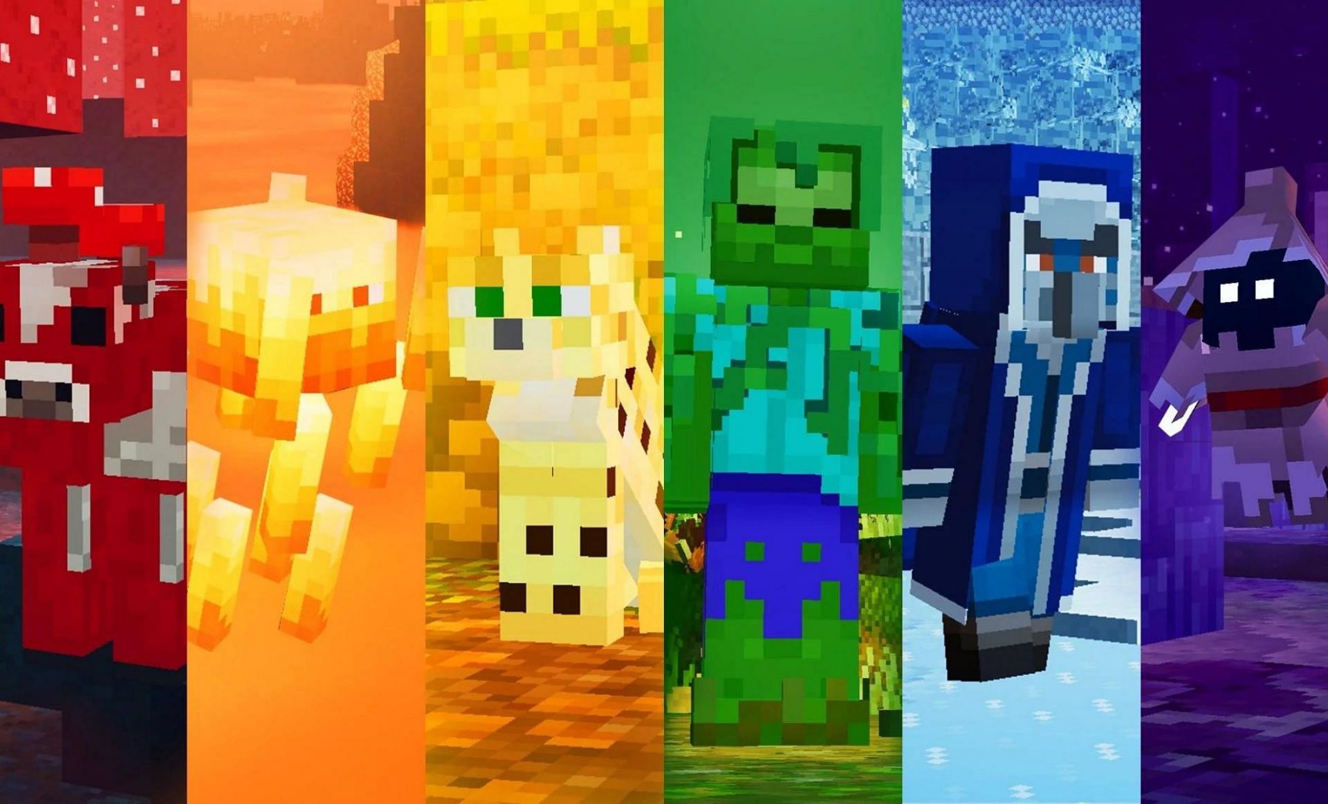 Mobs from Minecraft Dungeons (Image via Minecraft Dungeons Wiki)