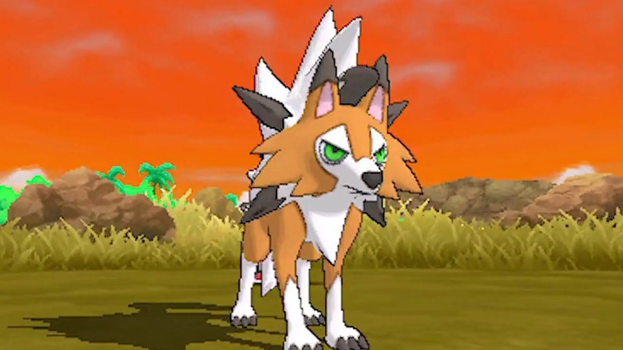 Lycanroc Midday&#039;s moveset is very different from Midnight&#039;s (Image via Game Freak)