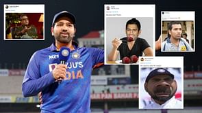 "Hacked by Kohli fans" - Rohit Sharma's peculiar tweets spark memefest