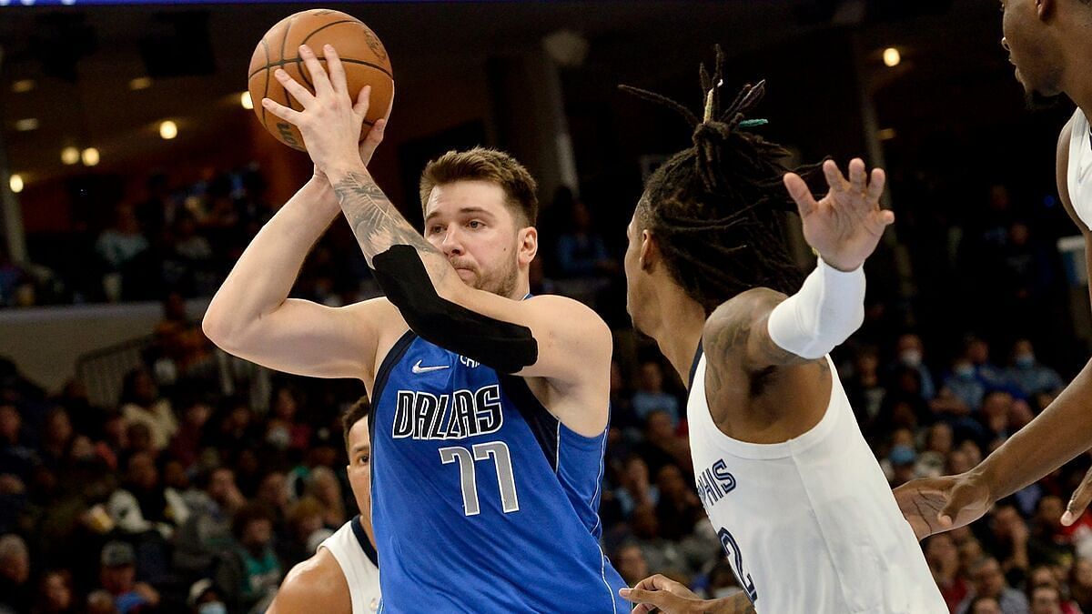 Luka Doncic and Ja Morant go head to head during a game [Source Marca.com]