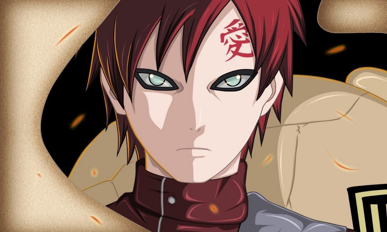 Gaara, as seen in the anime Naruto (Image via Studio Pierrot)