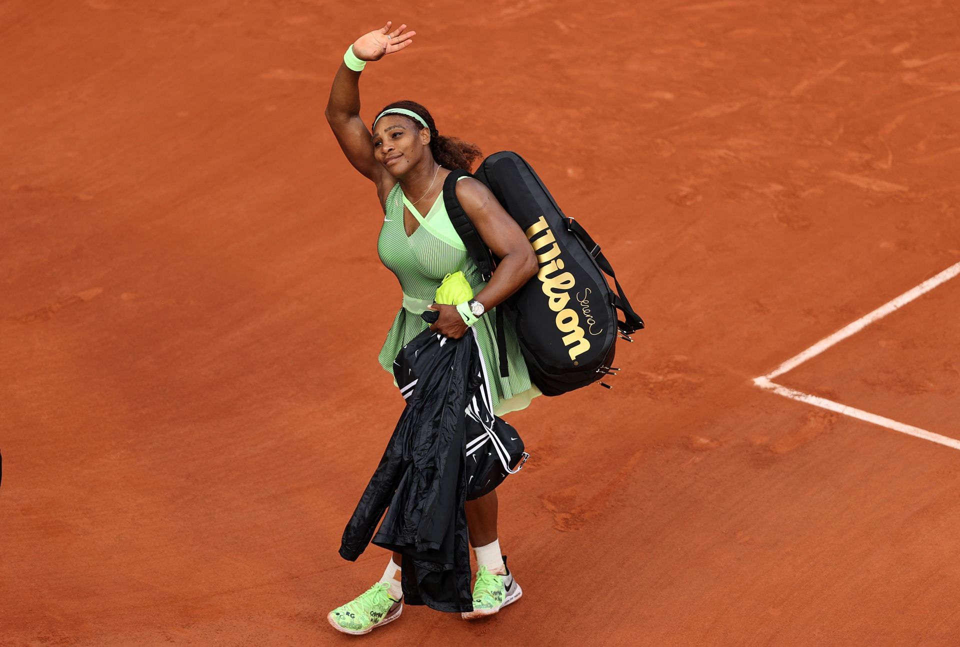 Serena Williams is yet to play a match since Wimbledon last year