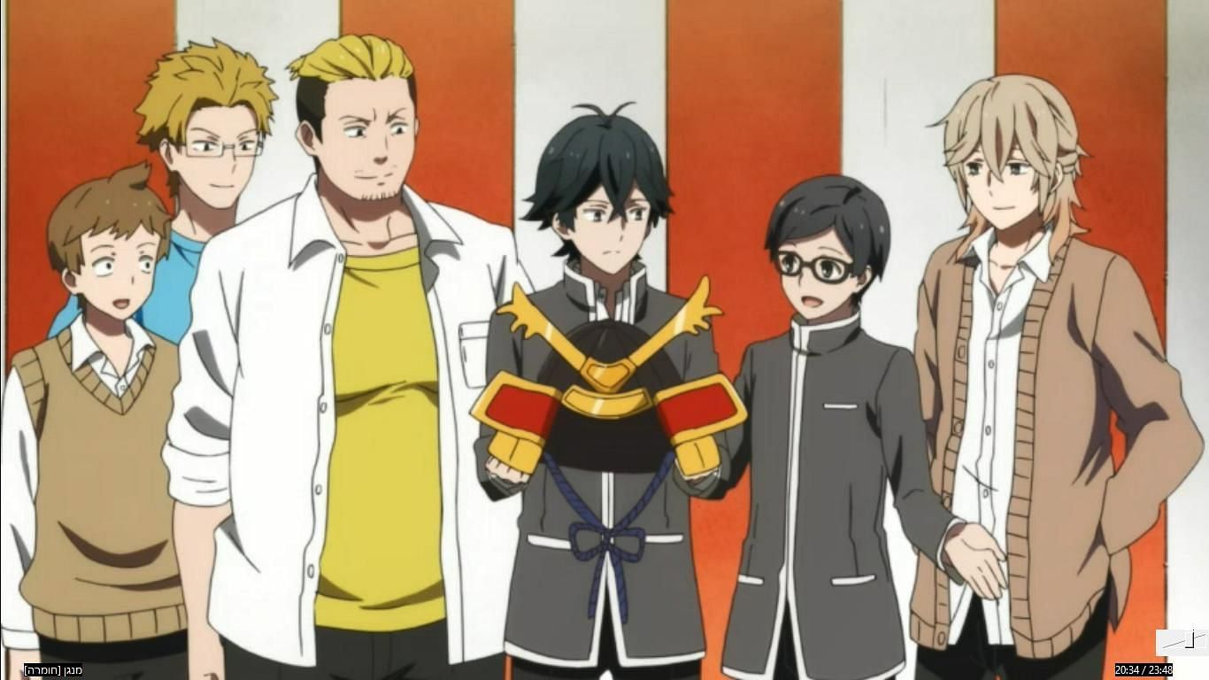 Handa Sei and other key characters as seen in the anime Handa Kun (Image via Diomedia)