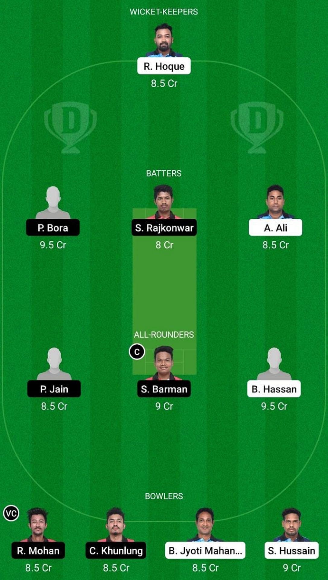 ZCC vs STC Dream11 Fantasy Suggestion #1