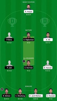 ZCC vs STC Dream11 Fantasy Suggestion #1