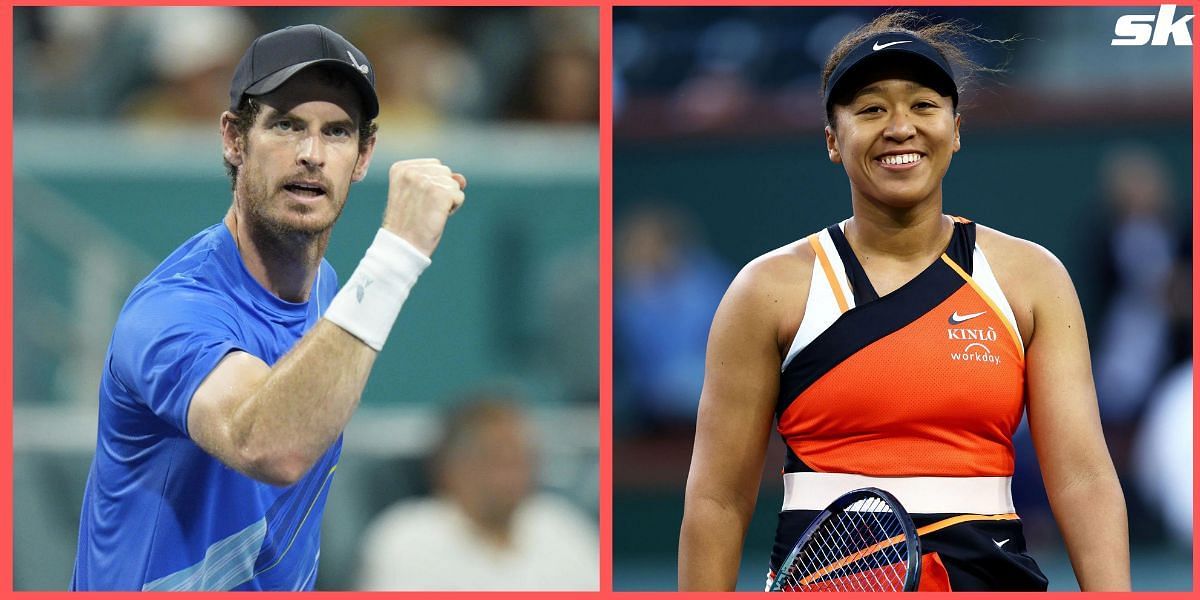 Andy Murray and Naomi Osaka won their respective matches at the Miami Open