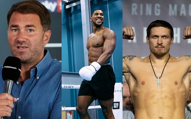"We have to move forward" - Eddie Hearn provides an update on the Anthony Joshua vs. Oleksandr Usyk rematch