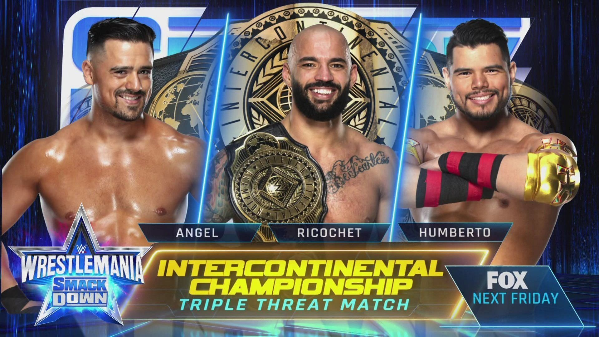 Triple threat IC title match official for WWE WrestleMania 39