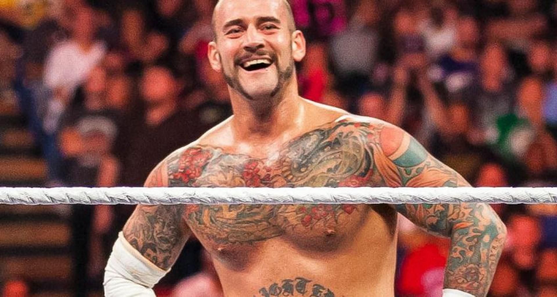 CM Punk and Swerve Strickland shared a backstage photo.