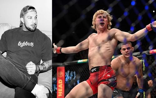 Brendan Schaub (left), Paddy Pimblett (right) [Left image via @brendanschaub on Instagram]