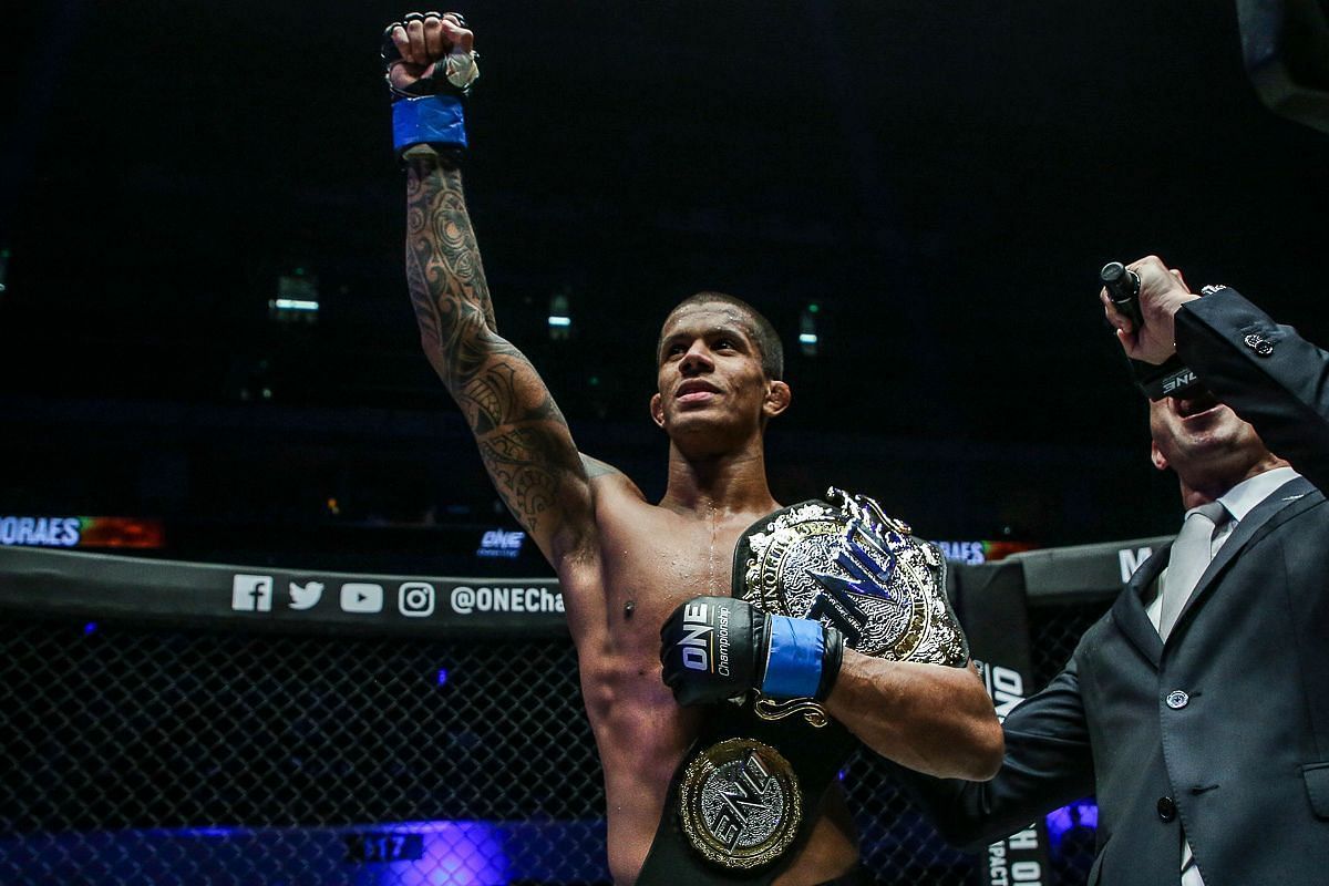 Adriano Moraes open to a match under the ONE Super Series banner. [Photo: ONE Championship]