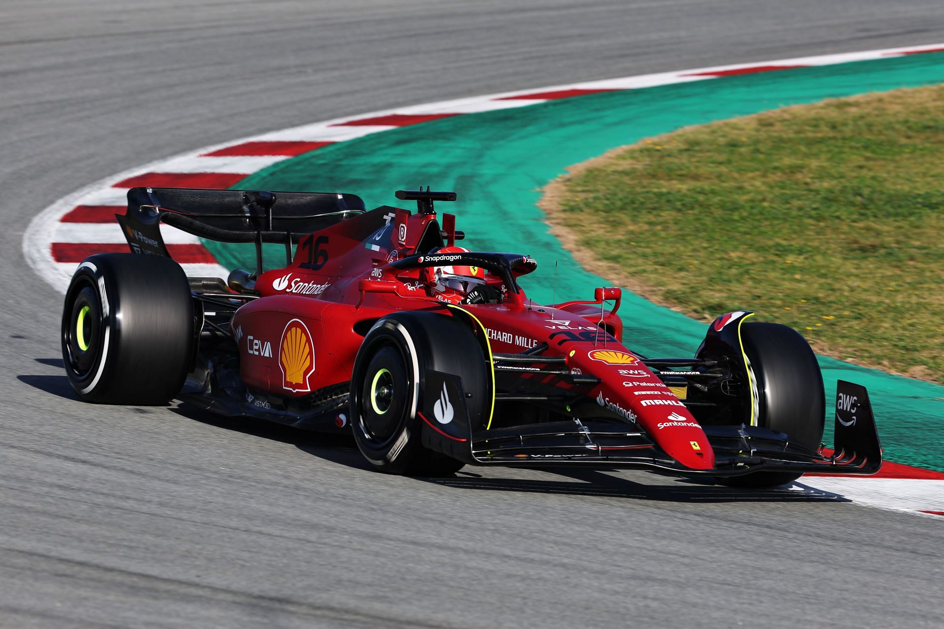 Ferrari team principal feels 'our car in the slow corners behaves well'