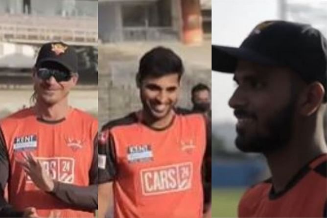 [Watch] "Not playing, coaching only" - SRH welcomes Dale Steyn, Bhuvneshwar Kumar and Washington Sundar ahead of IPL 2022