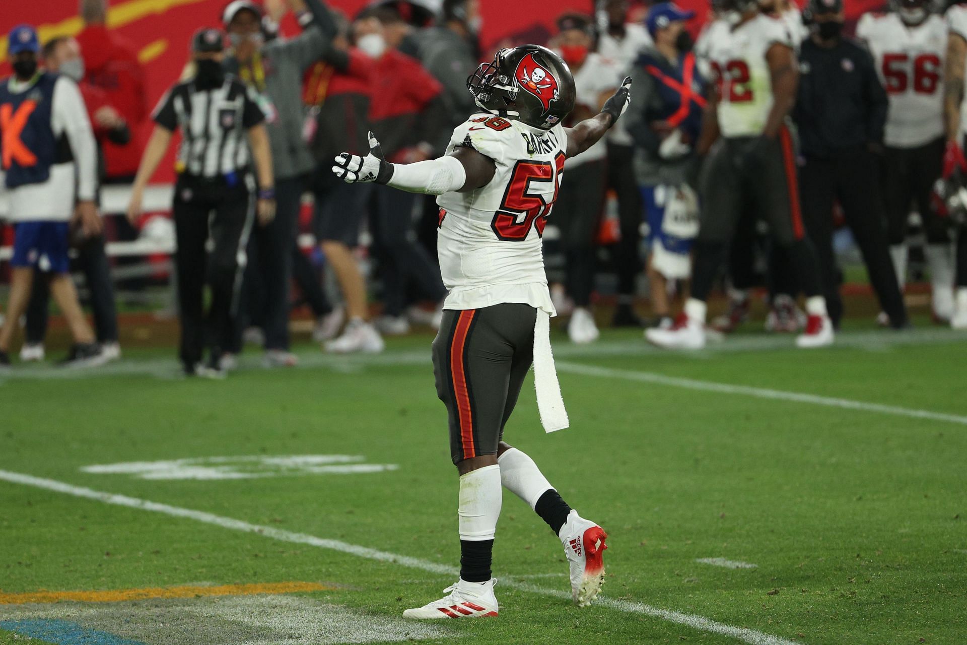 Tampa Bay Buccaneers edge rusher Shaquil Barrett