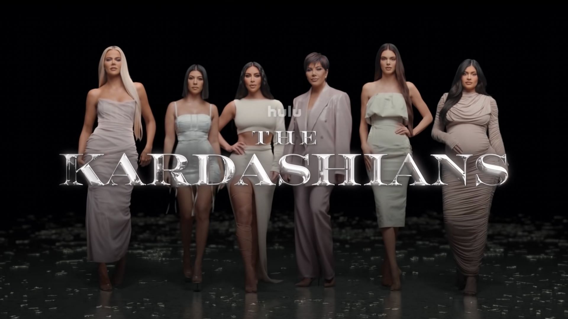 The Kar-Jen family set to appear in Hulu&#039;s new show titled The Kardashians (Image via Hulu/YouTube)